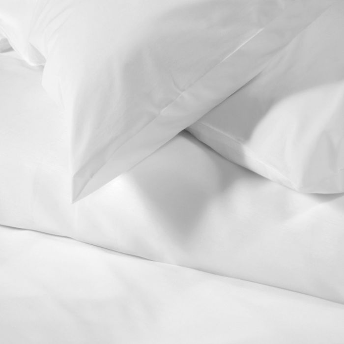 300TC Plain Sateen 100% Combed Cotton 120gsm Pillowcase